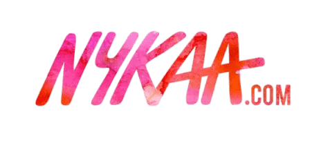 nykaa-480x360.png-removebg-preview Nykaa.com logo in pink gradient lettering.